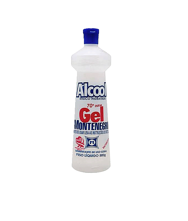 ÁLCOOL 70º MONTENEGRO 500 ml