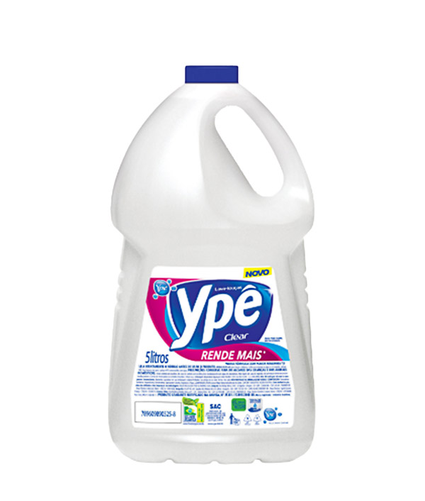 DETERGENTE YPE CLEAR 5 LT