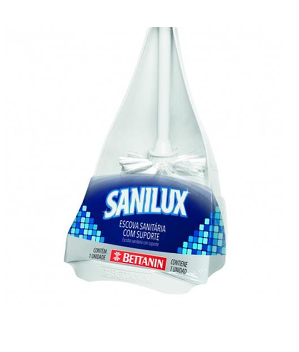 ESCOVA SANITÁRIA C/ SUPORTE