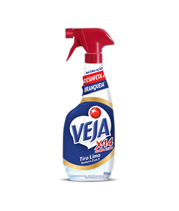 VEJA BANHEIRO X14 TIRA LIMO PULVERIZADOR 500ML