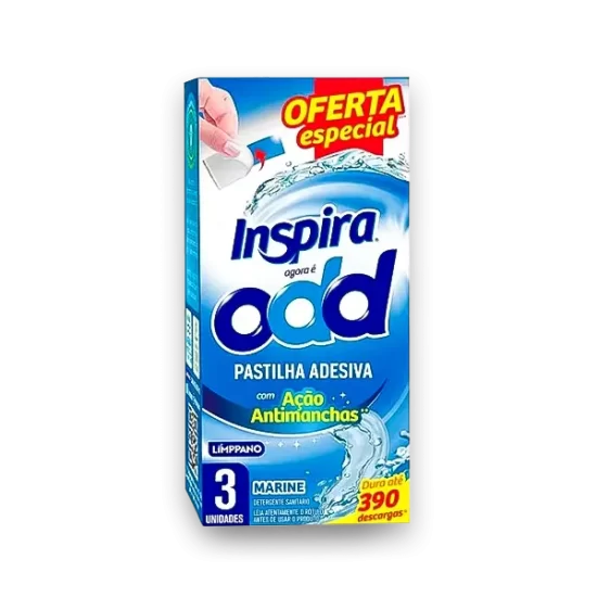 pastilha sanitaria adesiva