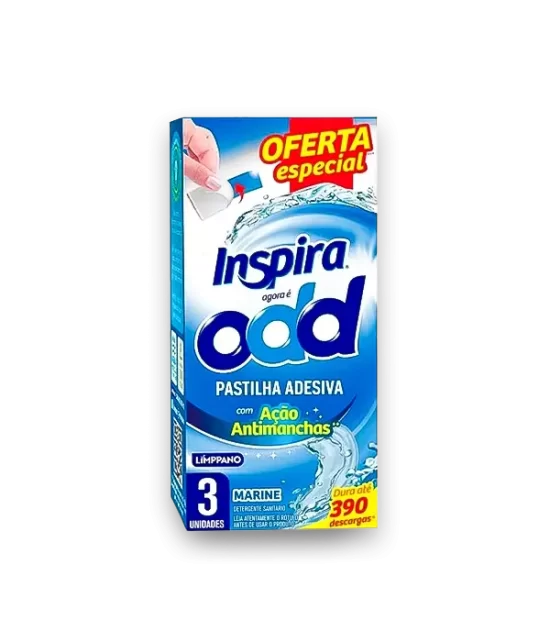 pastilha sanitaria adesiva