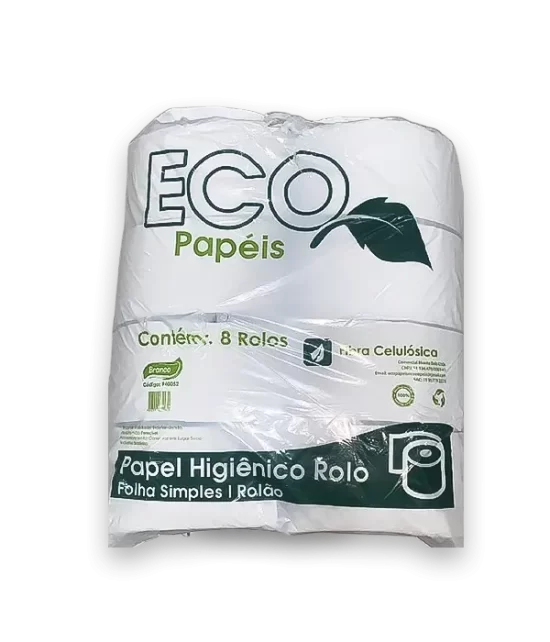 Papel Higiênico Rolão Eco Branco
