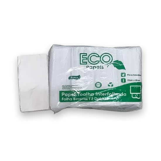Papel Toalha Eco Branco