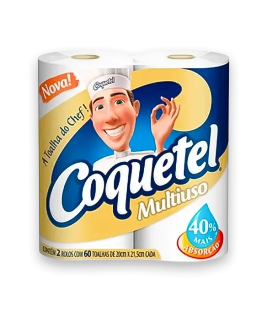 papel toalha coquetel