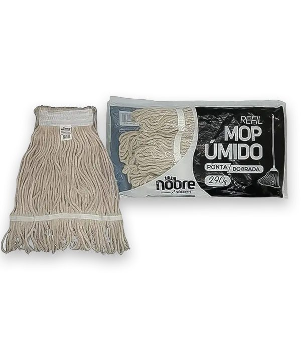Refil-Mop-Umido-Ponta-dobrada-nobre-290g Refil Mop Úmido Ponta Dobrada nobre