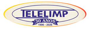 logo telelimp 30 anos