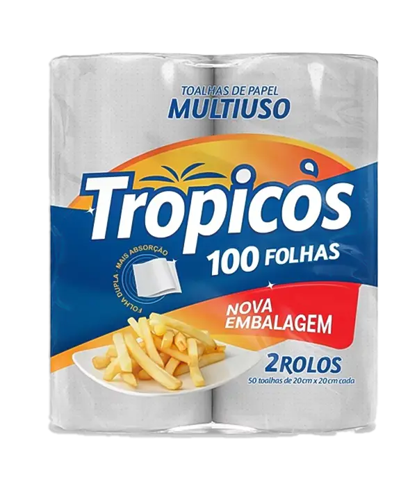 Papel-Toalha-Trópicos Papel Toalha Trópicos c/2