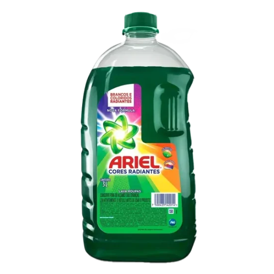 Sabão Líquido Ariel Cores Radiantes 3L