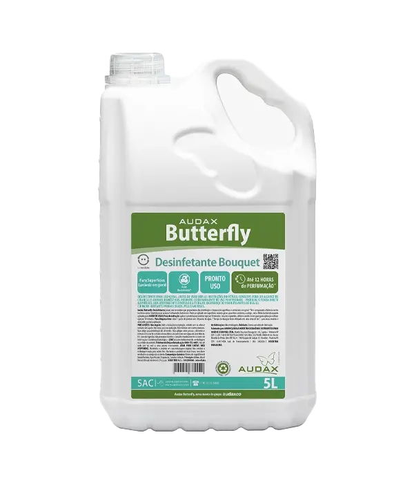 desinfetante-audax-butterfly-5l desinfetante audax butterfly 5l